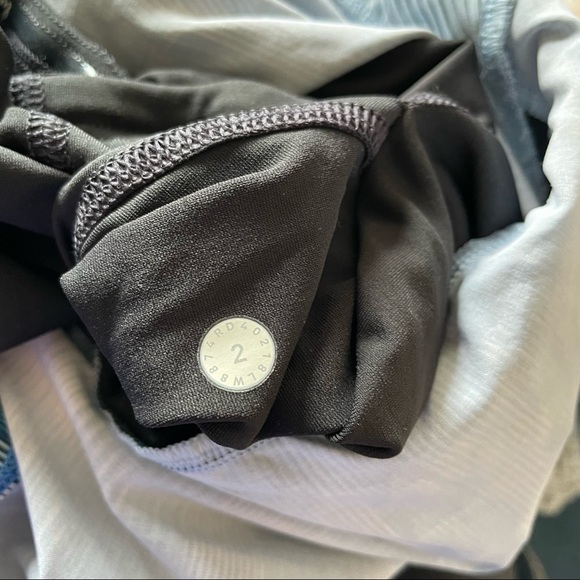 NWOT Lululemon Play Off The Pleats Skirt *13" in Sun Dazed Multi Blue - Picture 10 of 11